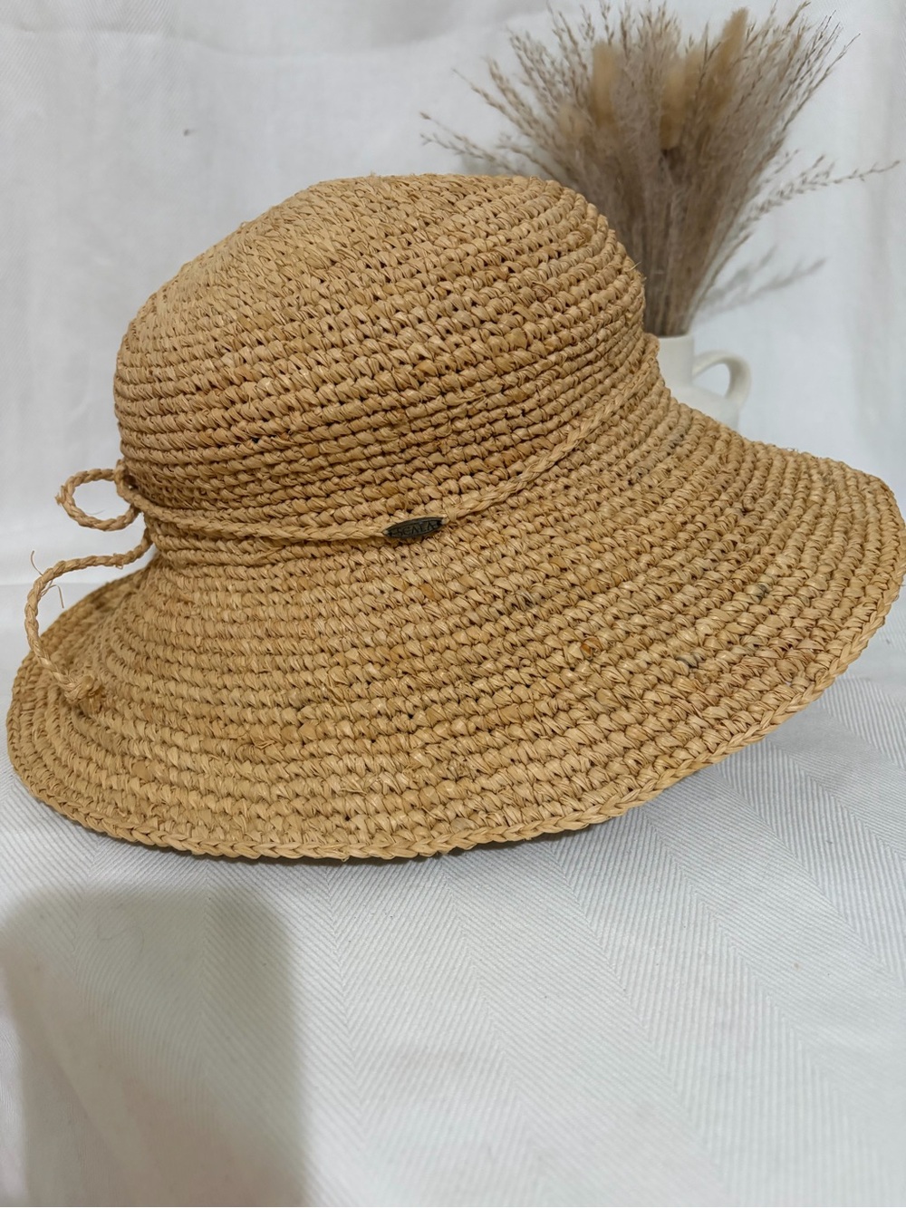 Scala Natural Fibre Sun Hat Women’s Tan Beach Cruise Coastal Resort Garden